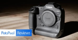 Canon EOS R3 review, main photo of the front of the camera
